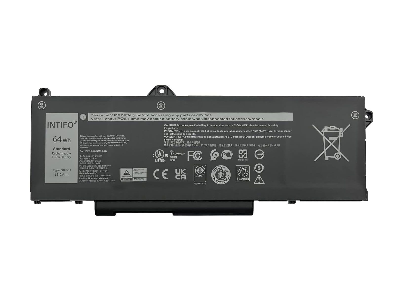 RETRO Dell Latitude 5421, GRT01 Notebook Bataryası