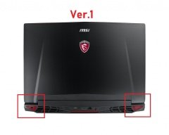 MSI GT72S 6QF-051TR Lcd Cover Kapak Siyah V1