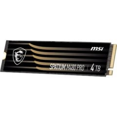 4TB MSI SPATIUM M480 PRO PCIE 4.0 NVME M.2 7400/7000MB/s