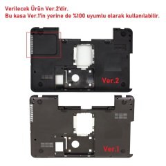 Toshiba Satellite C855-25H Alt Kasa Siyah V2-V1