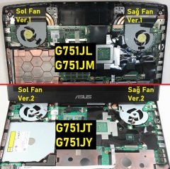 Asus ROG G751J Fan Sağ V2