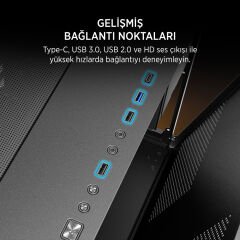 JAMES DONKEY STARK S800 4X ARGB BLACK KASA 750W