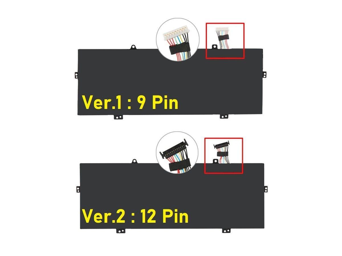 Huawei MateBook 14 KLVD-WFH9Q Batarya Pil RETRO V1 (9 Pin)