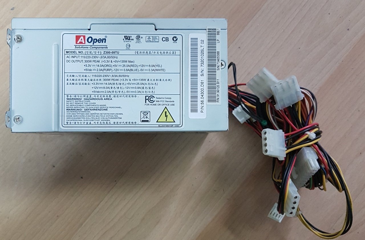Aopen  Z300 Power Supply 300W