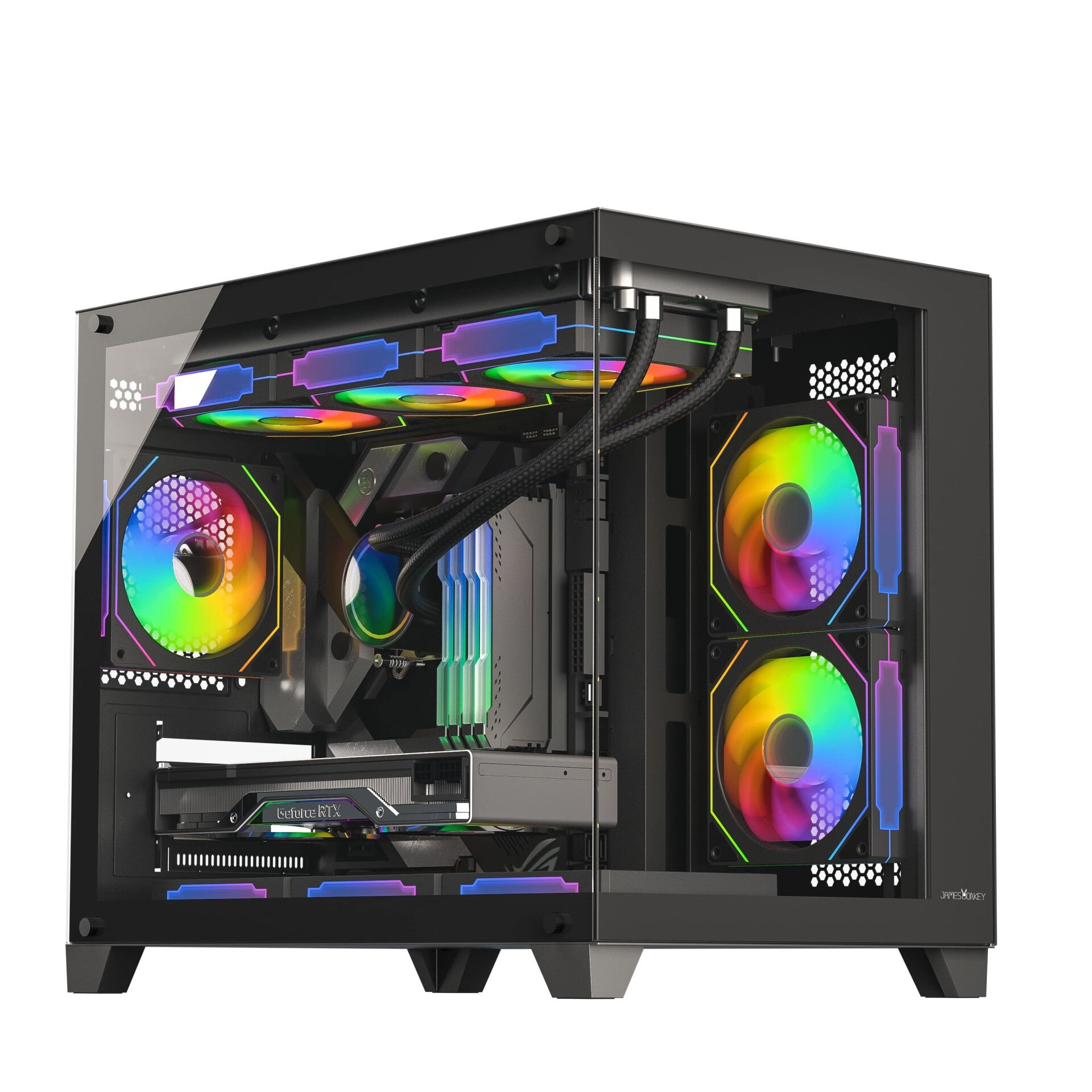 JAMES DONKEY STARK S700 750W SIYAH GAMING KASA