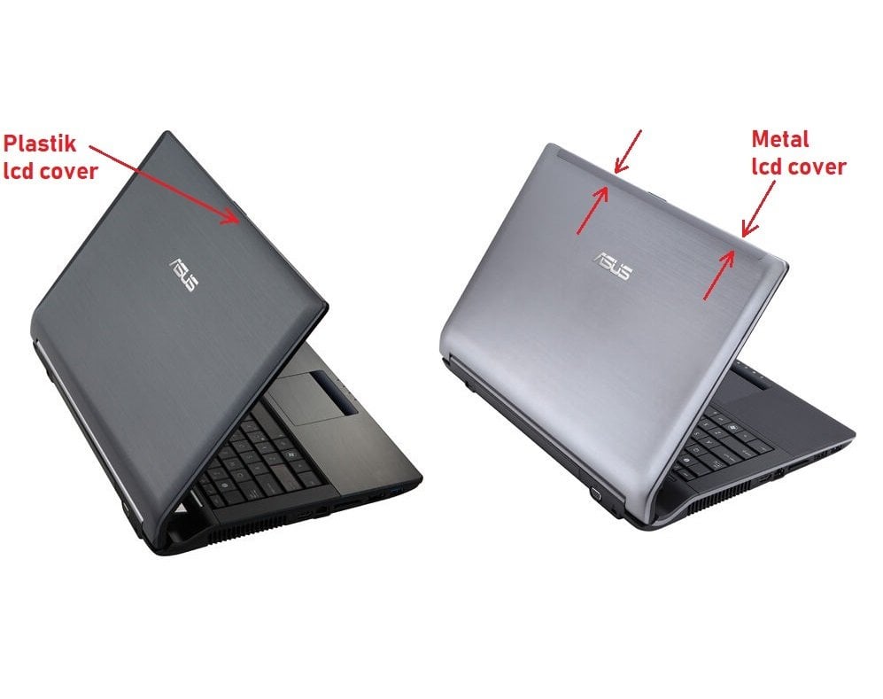 Asus K555UQ-DM028DC Lcd Cover Kapak Ver.2 (Metal)