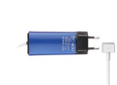 Retro-Color, Apple MacBook 85W MagSafe 2 Mini Adaptör - Mavi