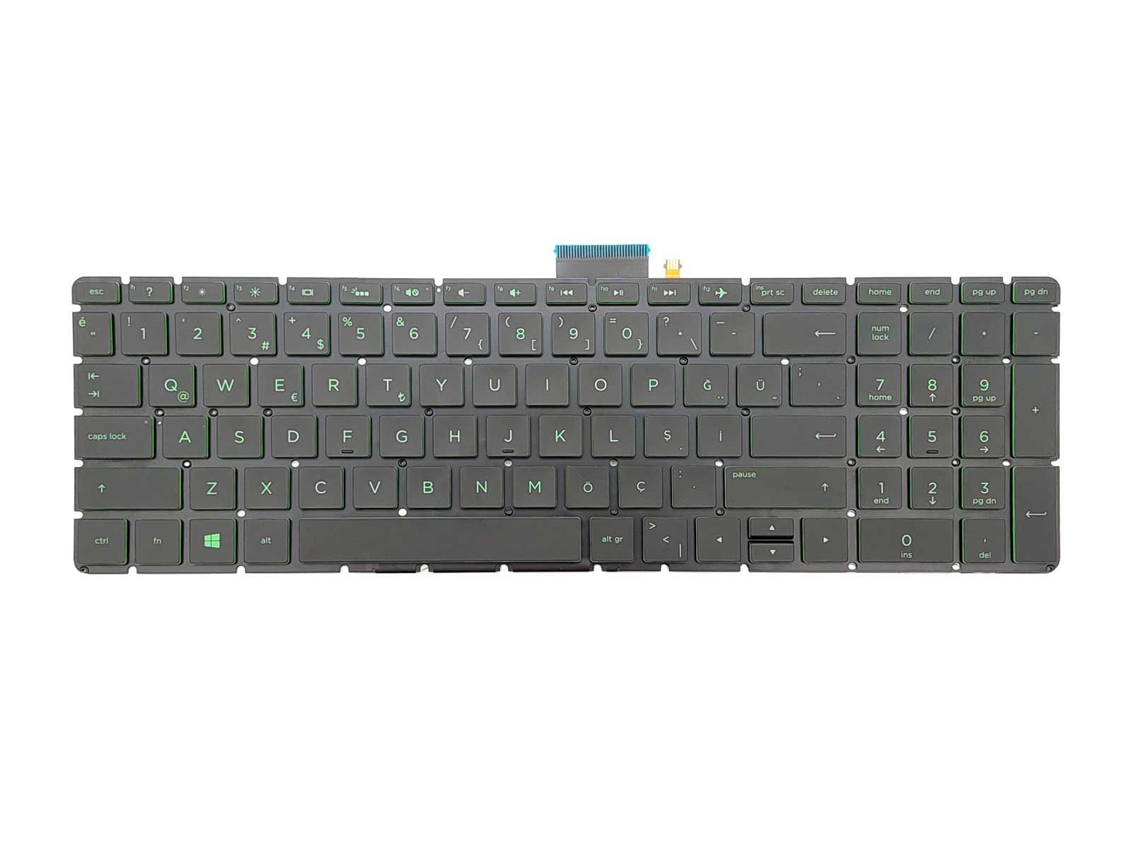 Hp Pavilion 15-cb001nt Klavye Siyah Işıklı