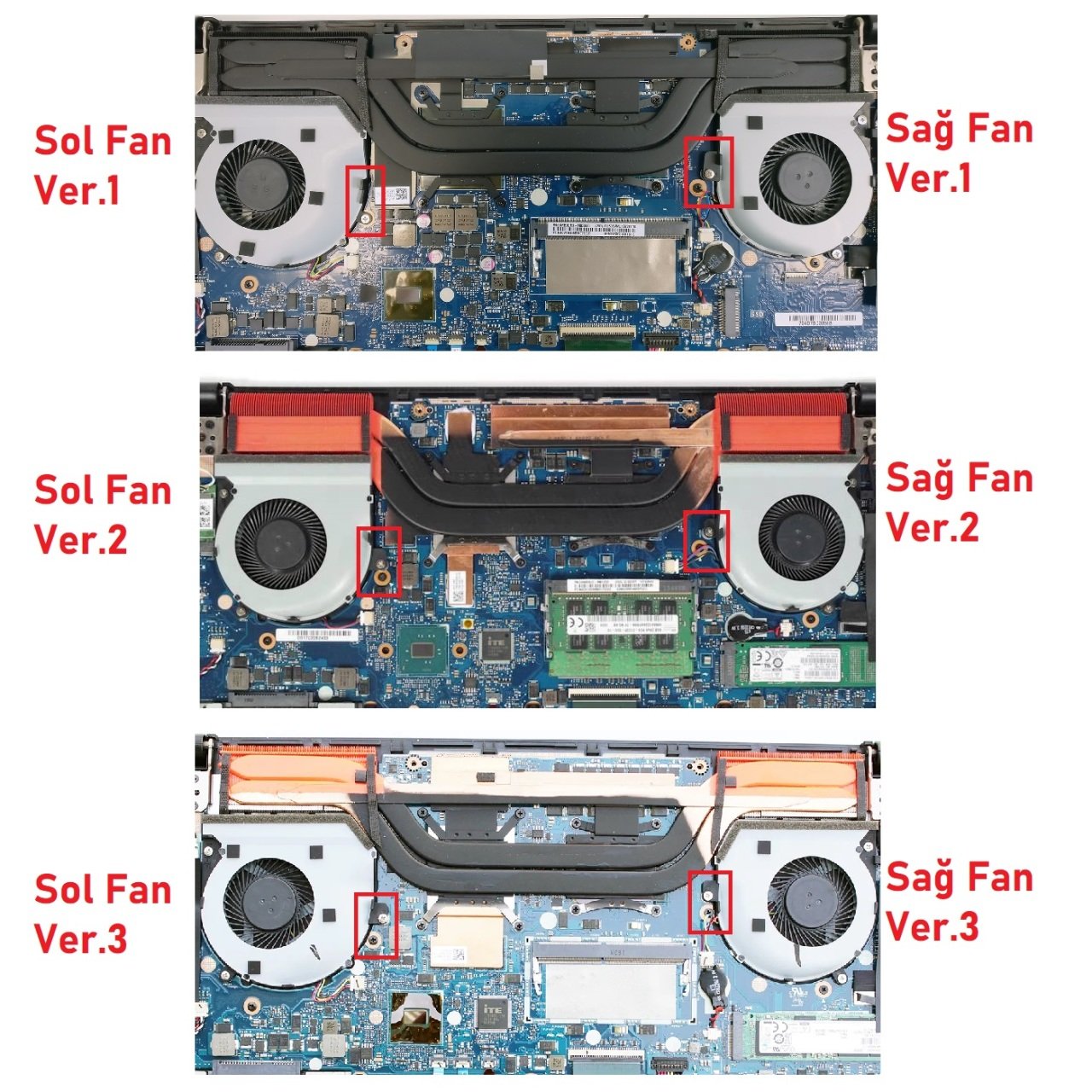 Asus GL502VS-FY002TC Fan Sağ V2
