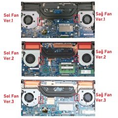 Asus GL502VS-FY002TC Fan Sağ V2