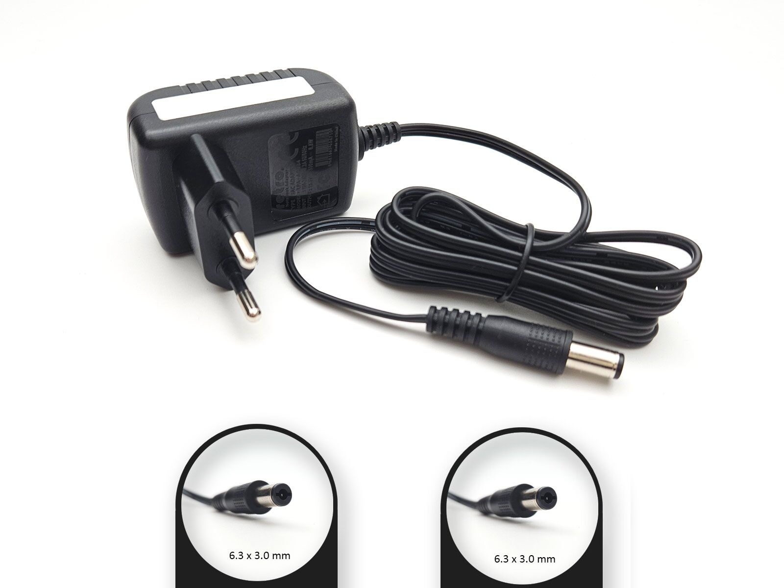 Bosch 13.5V 500mA (0.5A) 6.8W Geniş Uçlu AC Adaptör - Şarj Cihazı / RETRO