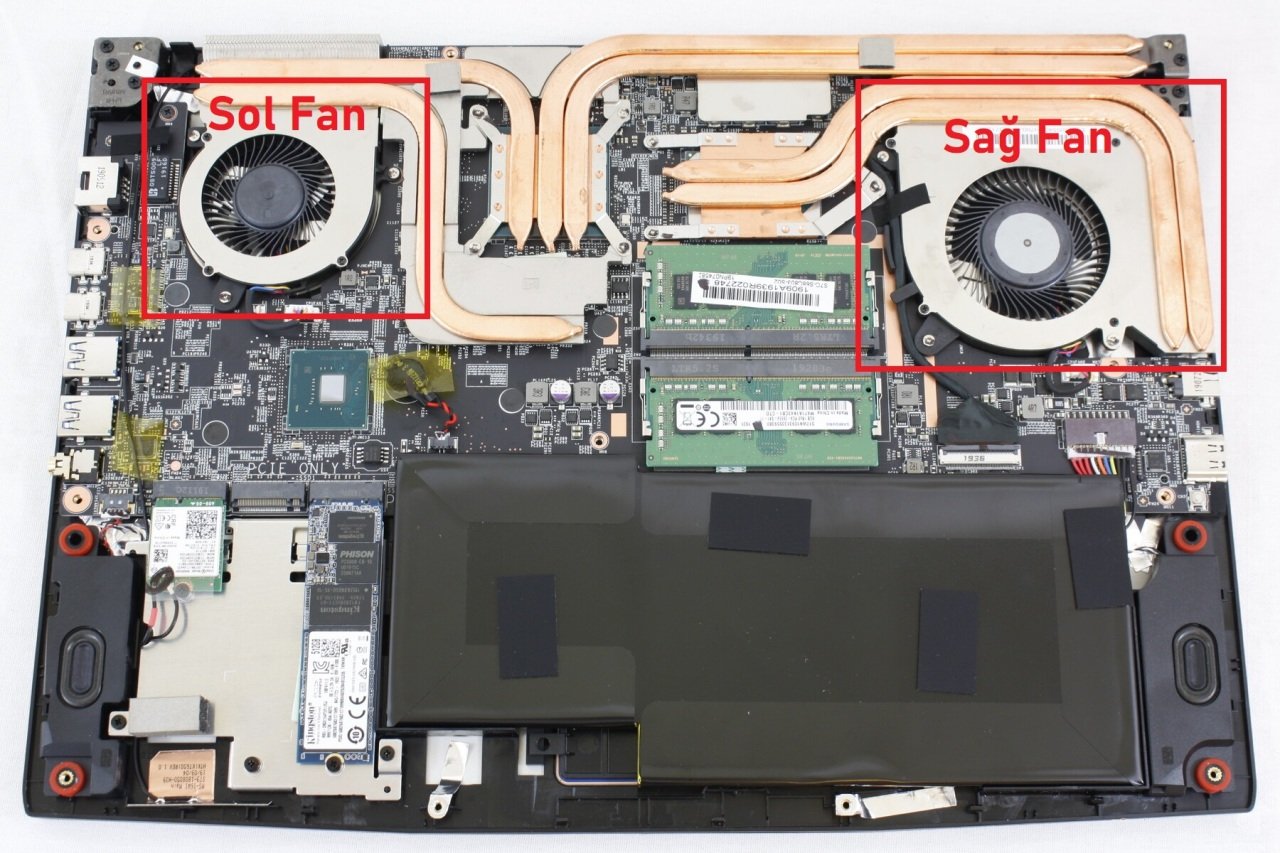 MSI GF65 Thin 10SDR-638XTR Fan V1 (Sağ Fan)