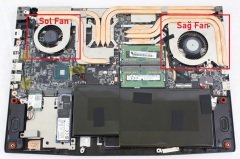 MSI GF65 Thin 10SDR-638XTR Fan V1 (Sağ Fan)