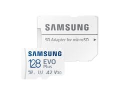 128GB SAMSUNG EVO PLUS MICROSDXC UHS-I U3 V30 A2 160MB/s MB-MC128SA/TR