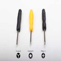 Apple MacBook Pro 15 Unibody (2009-2010) İçin Pentalobe-Phillips-Tri-wing Tornavida Seti