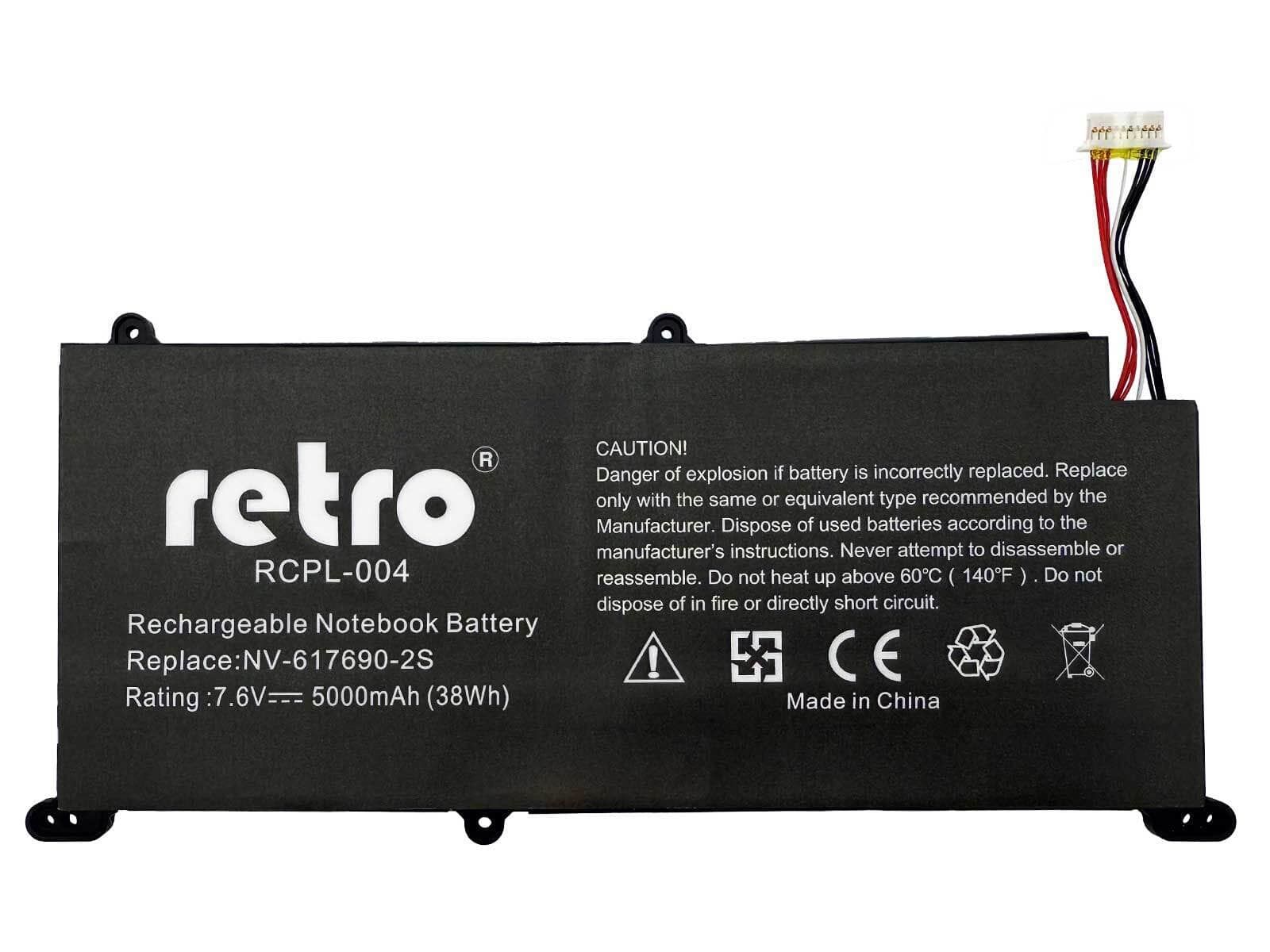 RETRO NV-617690-2S Notebook Bataryası