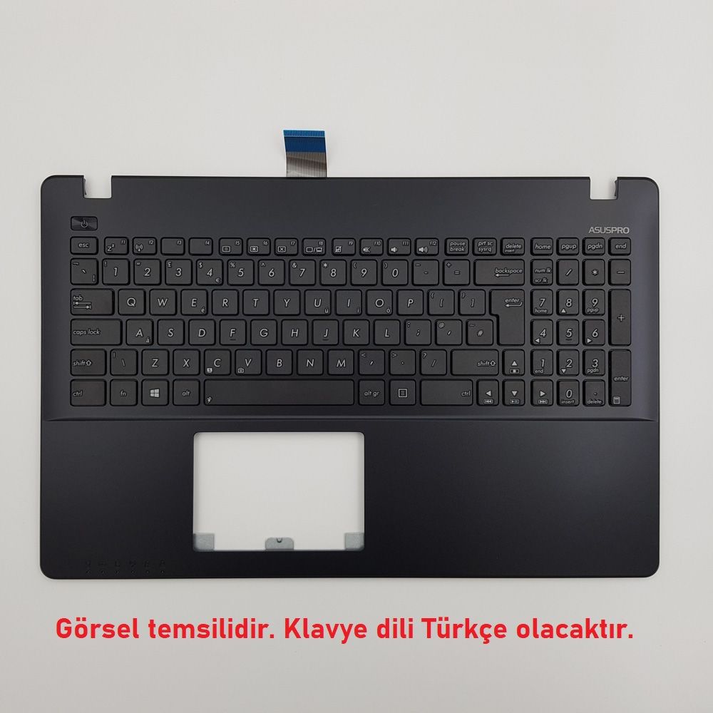 Asus X550CA-XO125H Klavye Kasa Siyah