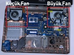 Asus G75VW-91084V Fan V1 (Küçük Fan)