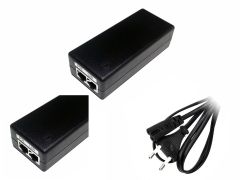 48V 1A 48W Gigabit POE Enjektör + Adaptör RETRO