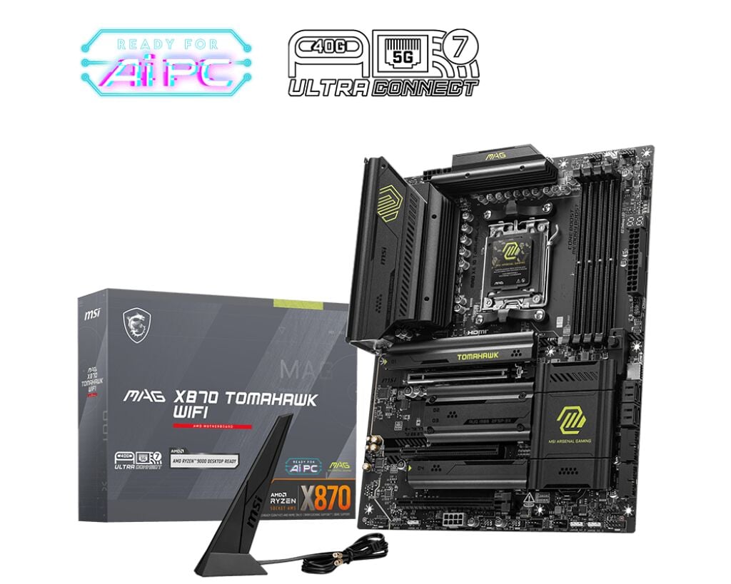 MSI MAG X870 TOMAHAWK WIFI DDR5 AMD X870 SOKET DDR