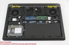 Dell Inspiron P72F001 Fan V1 (Sağ Fan)
