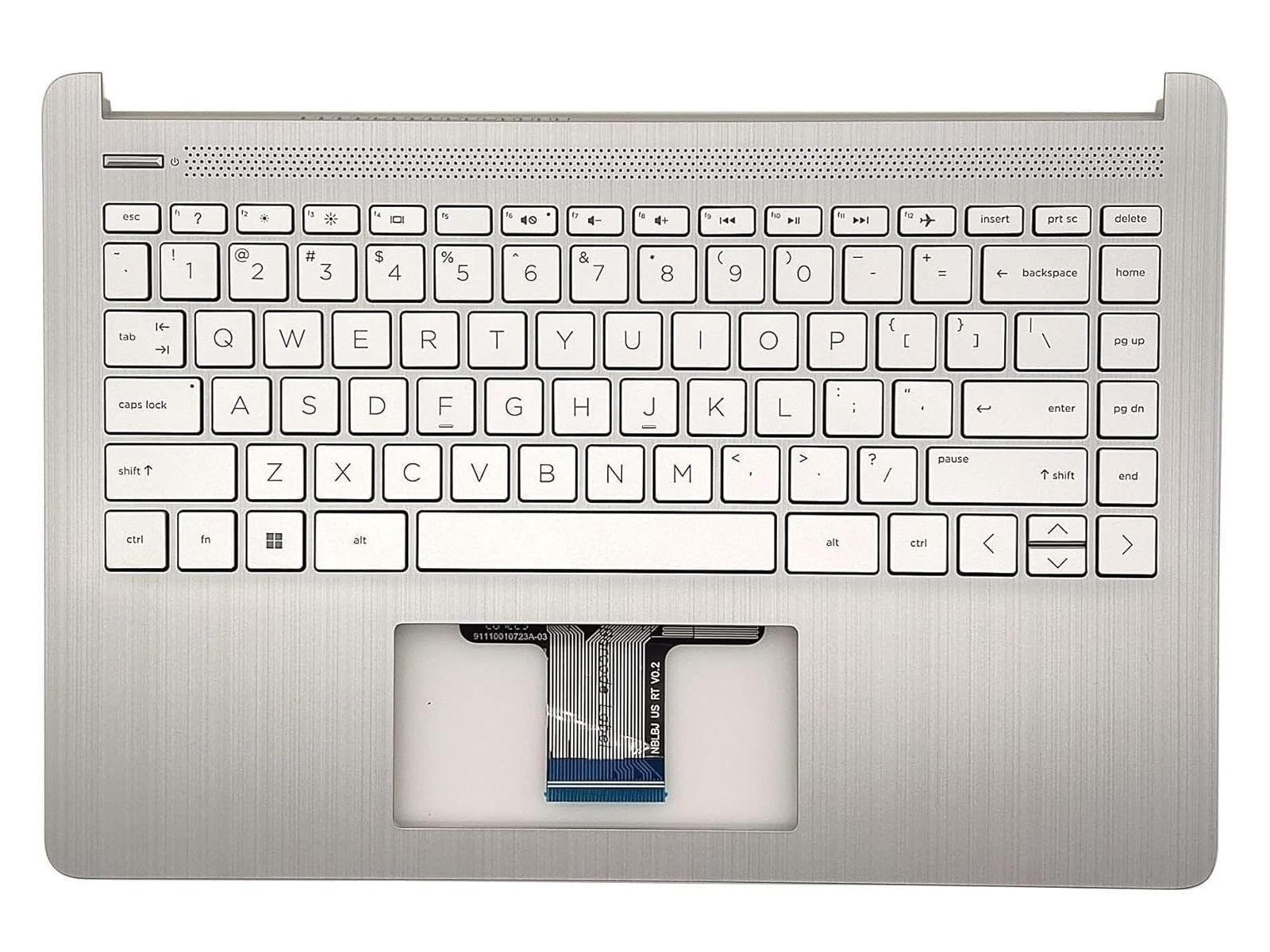 Hp 4G6A0EA Klavye Kasa Silver