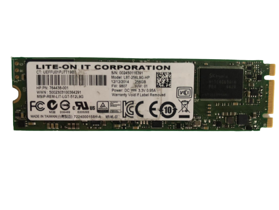 256Gb Lite-On It Corparation M.2 Ssd