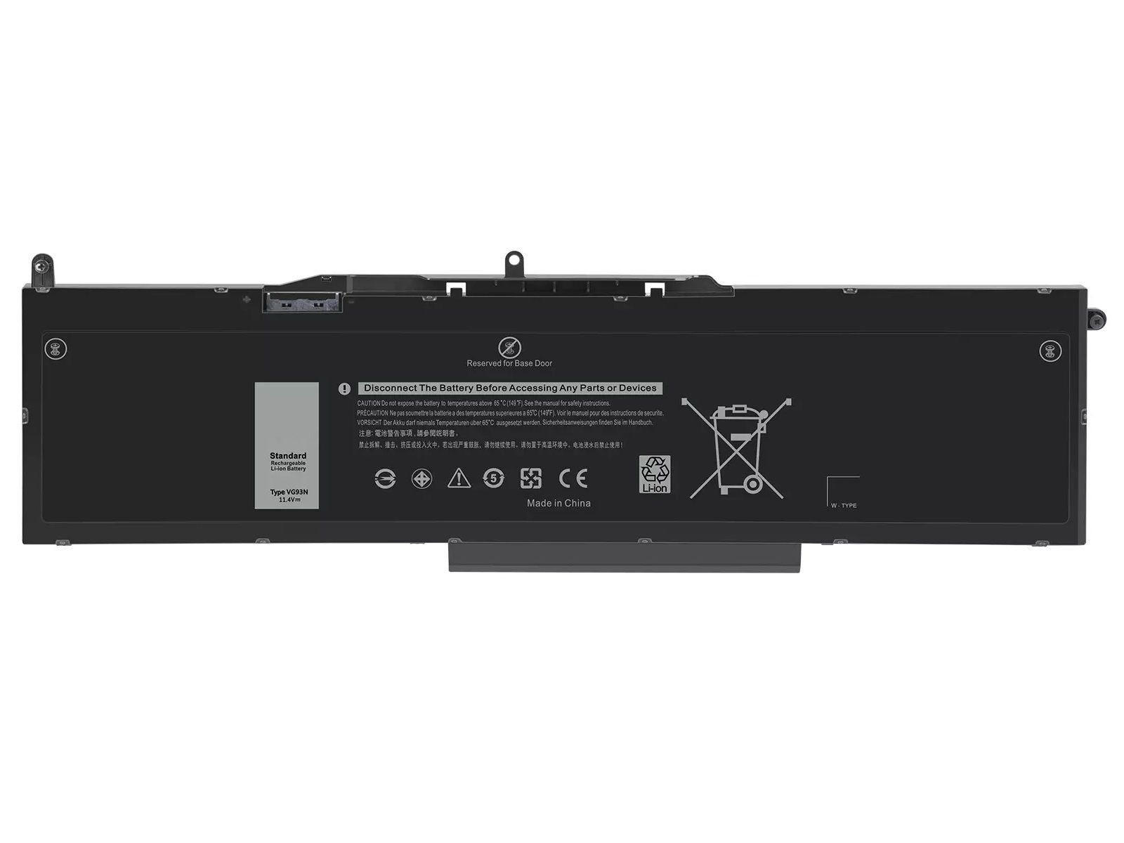 RETRO Dell Latitude E5580, VG93N Notebook Bataryası - 6 Cell