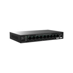 TENDA TEG1110PF-8-120W 10PORT 10/100/1000 SWITCH