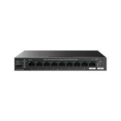 TENDA TEG1110PF-8-120W 10PORT 10/100/1000 SWITCH