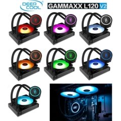 Deep Cool Gammaxx L120 V2 RGB 120mm Sıvı CPU Soğt.