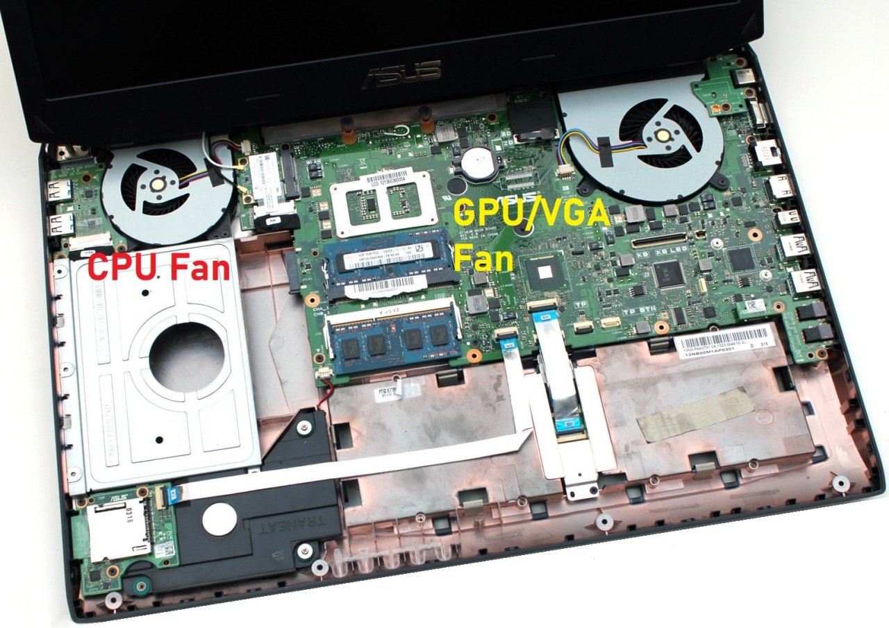 Asus G750JH-CV067H CPU (İşlemci) Fanı V2