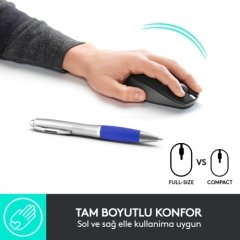 Logitech M190 Mouse USB Siyah 910-005905