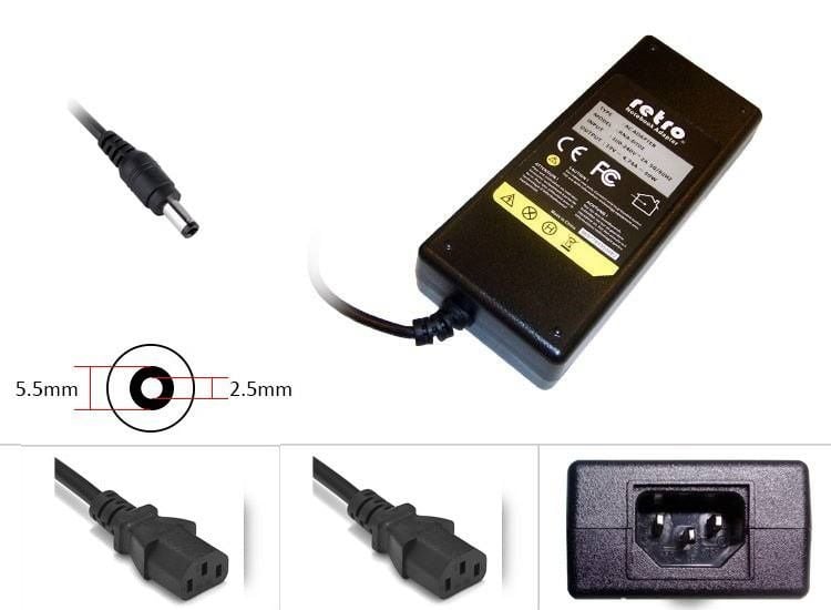 48V 800mA (0.8A) 38W 5.5x2.5 mm Adaptör RETRO