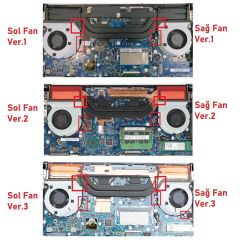 Asus FX502VY Fan Sağ V2