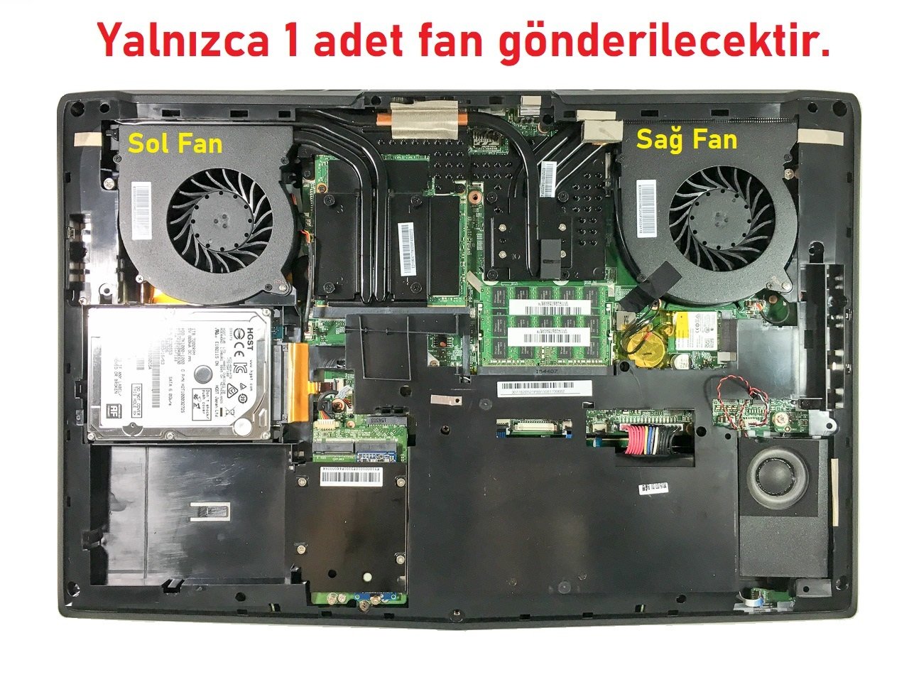 MSI WT72 6QI Fan SAĞ