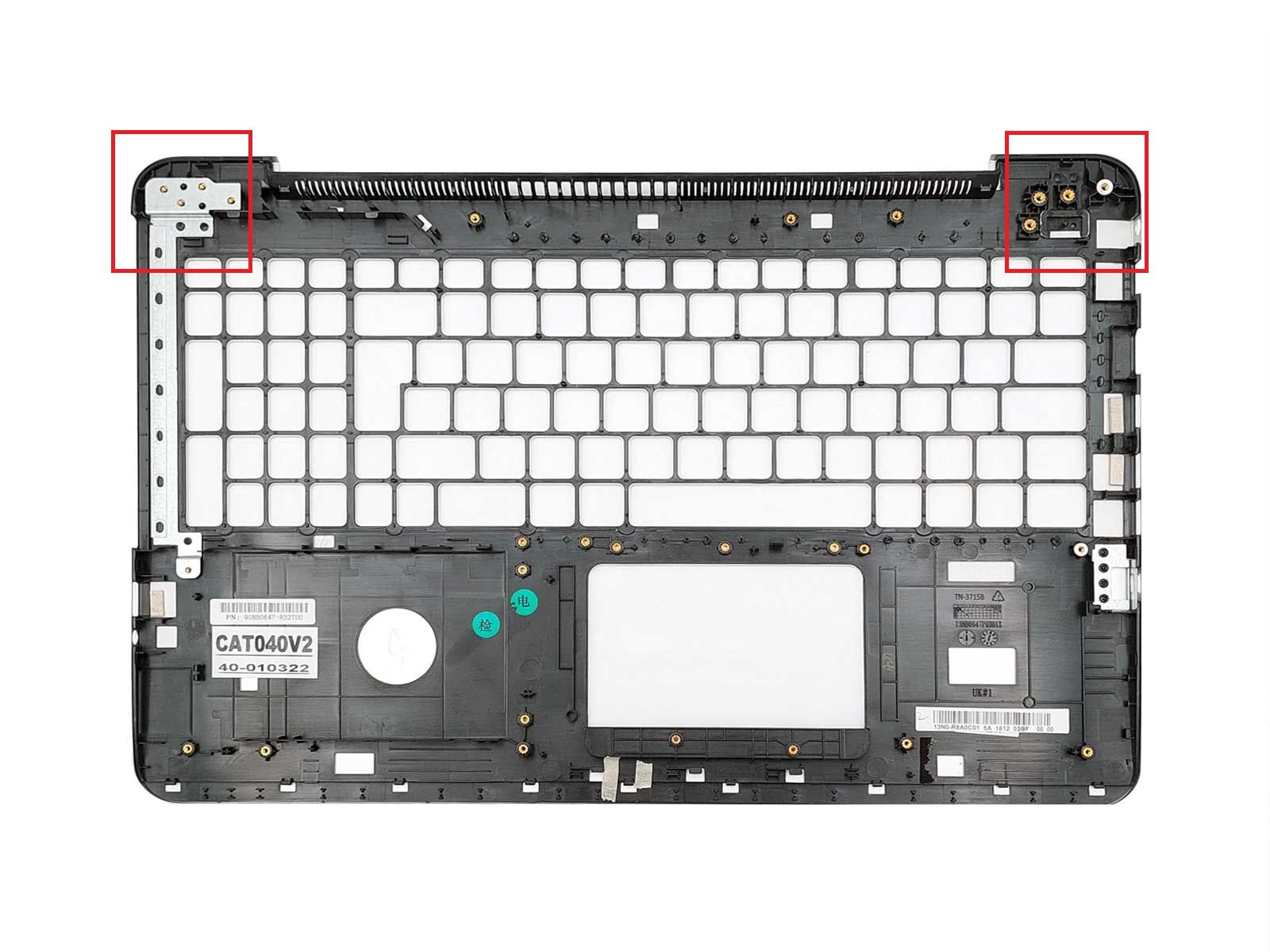 Asus X555B Notebook Kasa Üst / Silver - Ver.2
