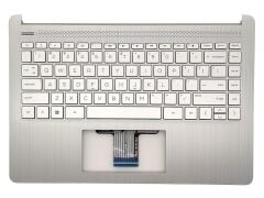Hp 14s-fq0710nd Klavye Kasa Silver