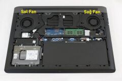 Dell Inspiron 7577 Notebook Fan / Ver.2 - Sol Fan