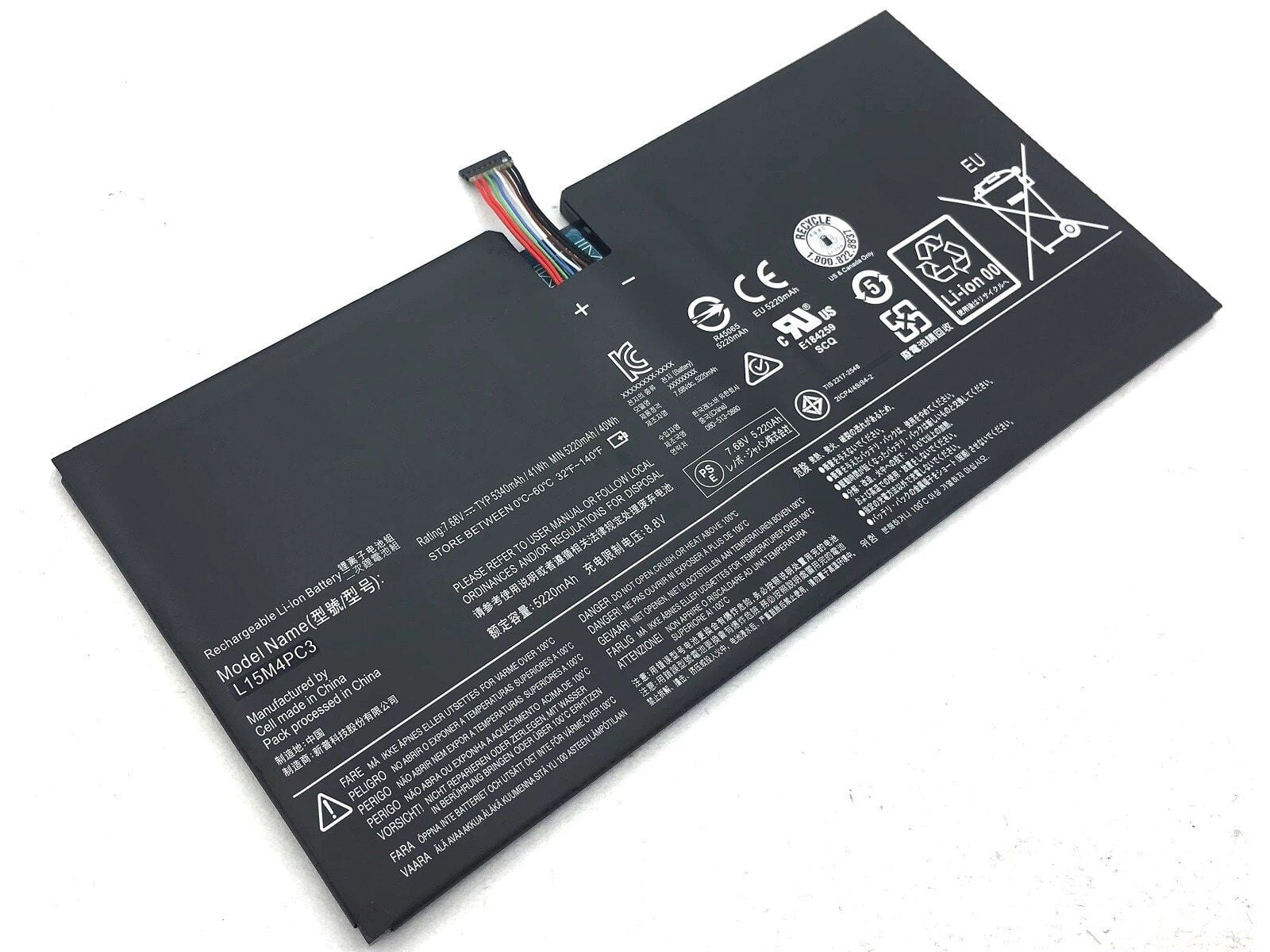 RETRO Lenovo IdeaPad Miix 720-12IKB, L15M4PC3 Tablet Bataryası