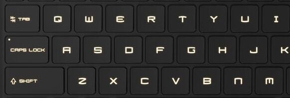 MSI GF63, GF63 8RC, GF63 8RD Notebook Klavye - Tuş Takımı / Siyah - TR - Backlit