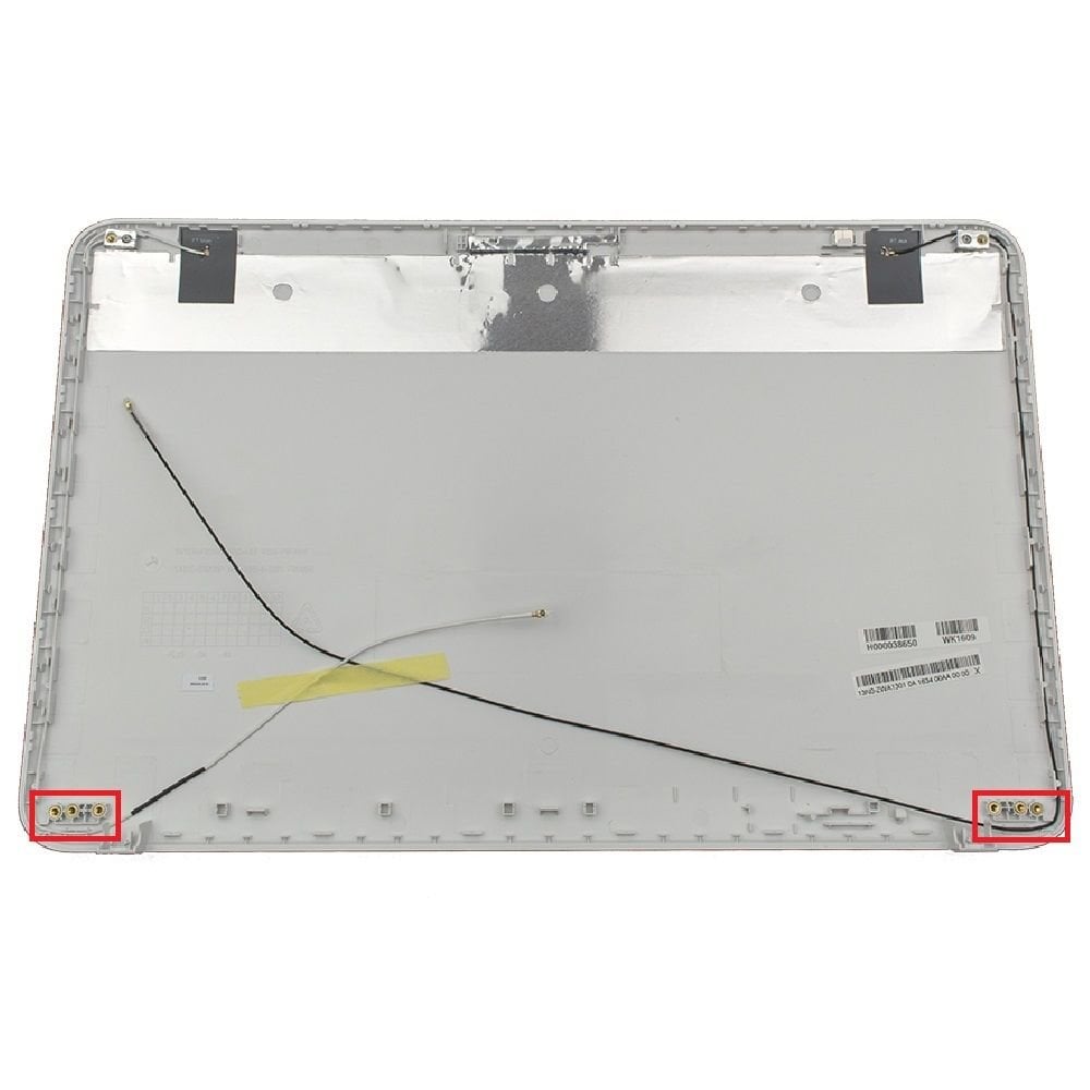 Toshiba Dynabook Satellite C855-150 Lcd Cover Kapak Parlak Beyaz V1