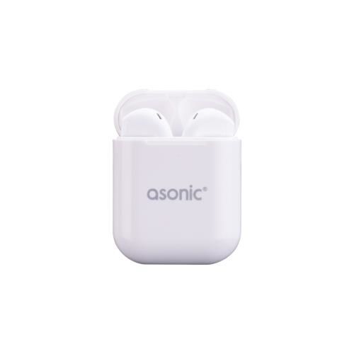 Asonic AS-TWS130 Beyaz Bluetooth Airpods Mikrofonlu Kulaklık