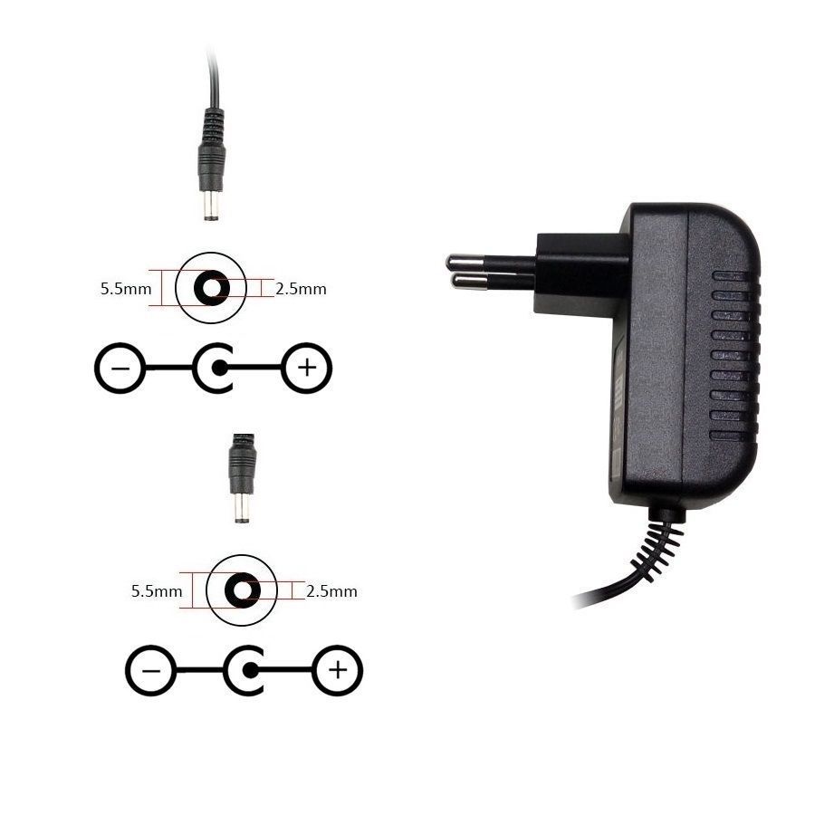 14.5V 370mA-500mA (0.37A-0.5A) AC Adaptör - Şarj Cihazı
