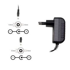 14.5V 370mA-500mA (0.37A-0.5A) AC Adaptör - Şarj Cihazı