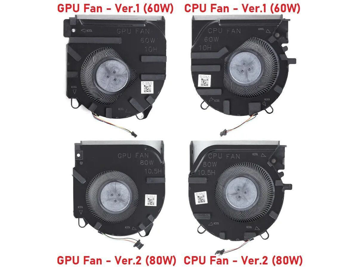 Hp Victus 16-d0000 Gaming Notebook Fan / CPU Fan - Ver.1 (60W)