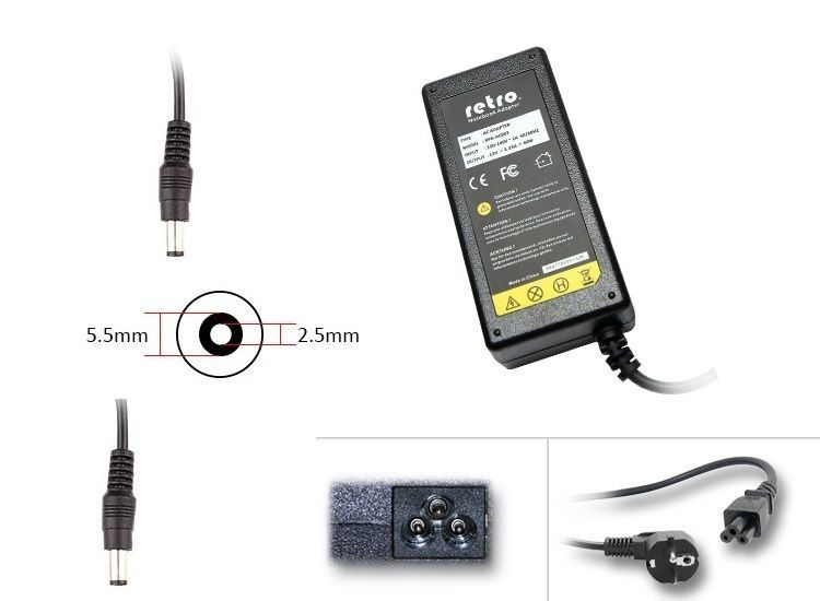 27.5V 750mA-1500mA (0.75A-1.5A) Adaptör RETRO