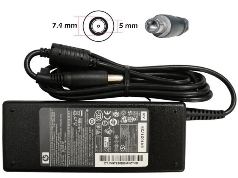 Hp Compaq 19V 4.74A 90W - 19.5V 4.62A 90W Orijinal Notebook Adaptörü - Pinli Uç