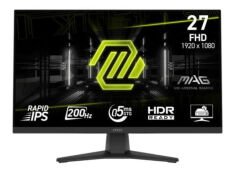 27 MSI MAG 272F 0.5MS 200HZ FHD IPS MONITOR