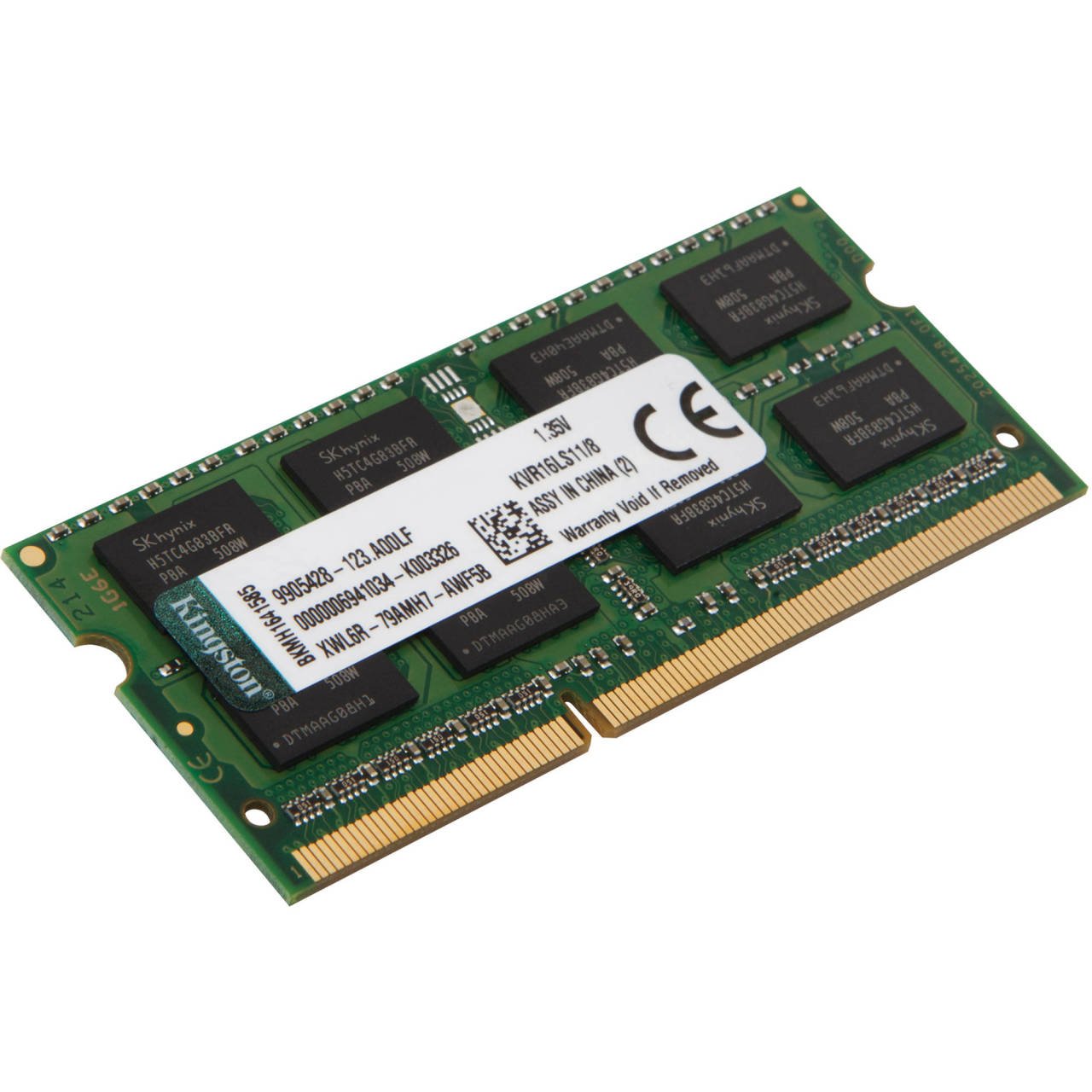 8Gb Kingston 1600Mhz Ddr3 Notebook Ram